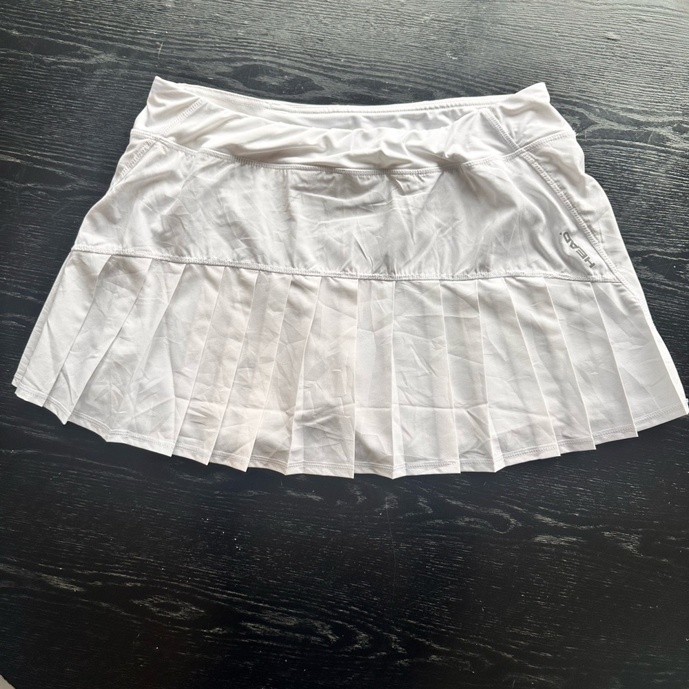 Head Women’s White Tennis Skirt – Size XL – Excellent Condition